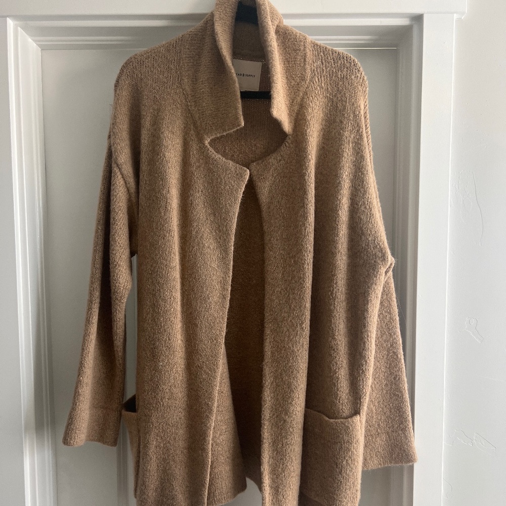 Long Sweater Blazer